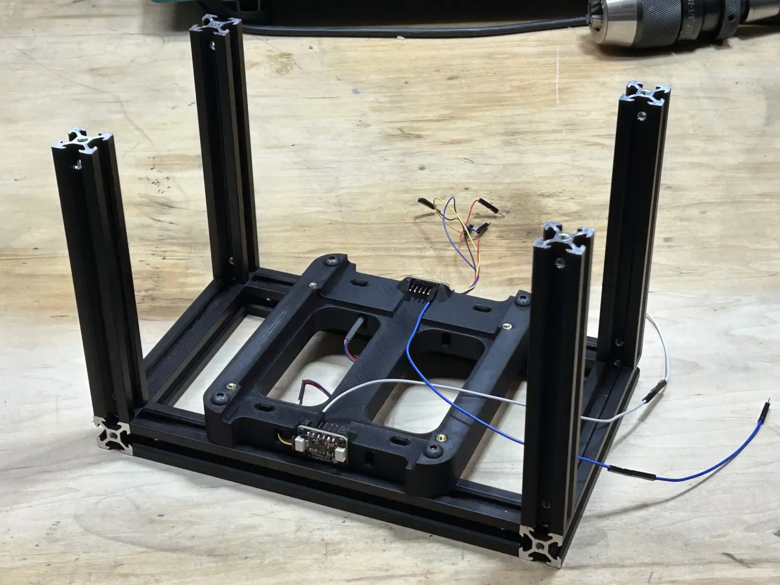 Sensors are daisy chained on an I2C bus